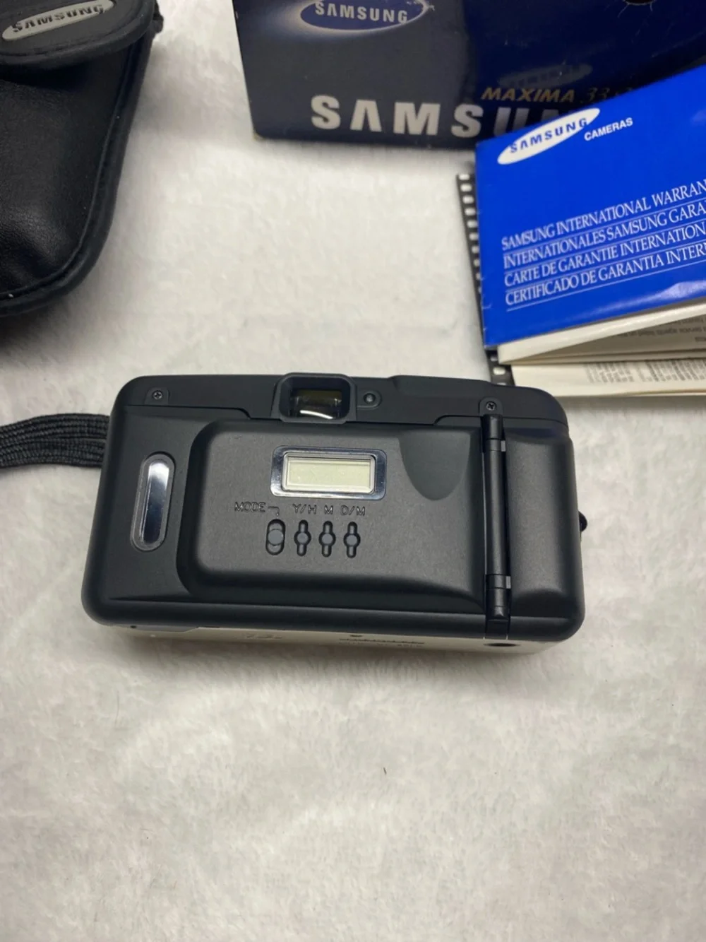 Samsung Maxima 33s Film Camera Needs Battery Not Tested